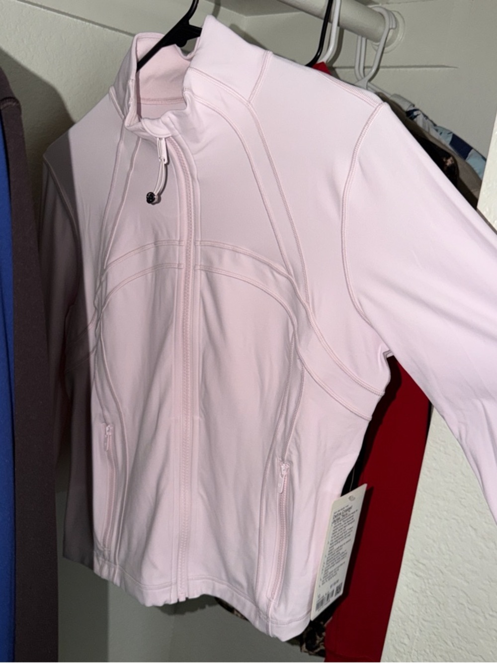 lululemon athletica Pale Pink Full-Zip Utility Jacket